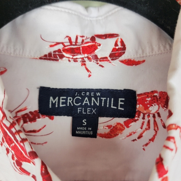J Crew Flex Crab Shirt - Picture 2 of 9